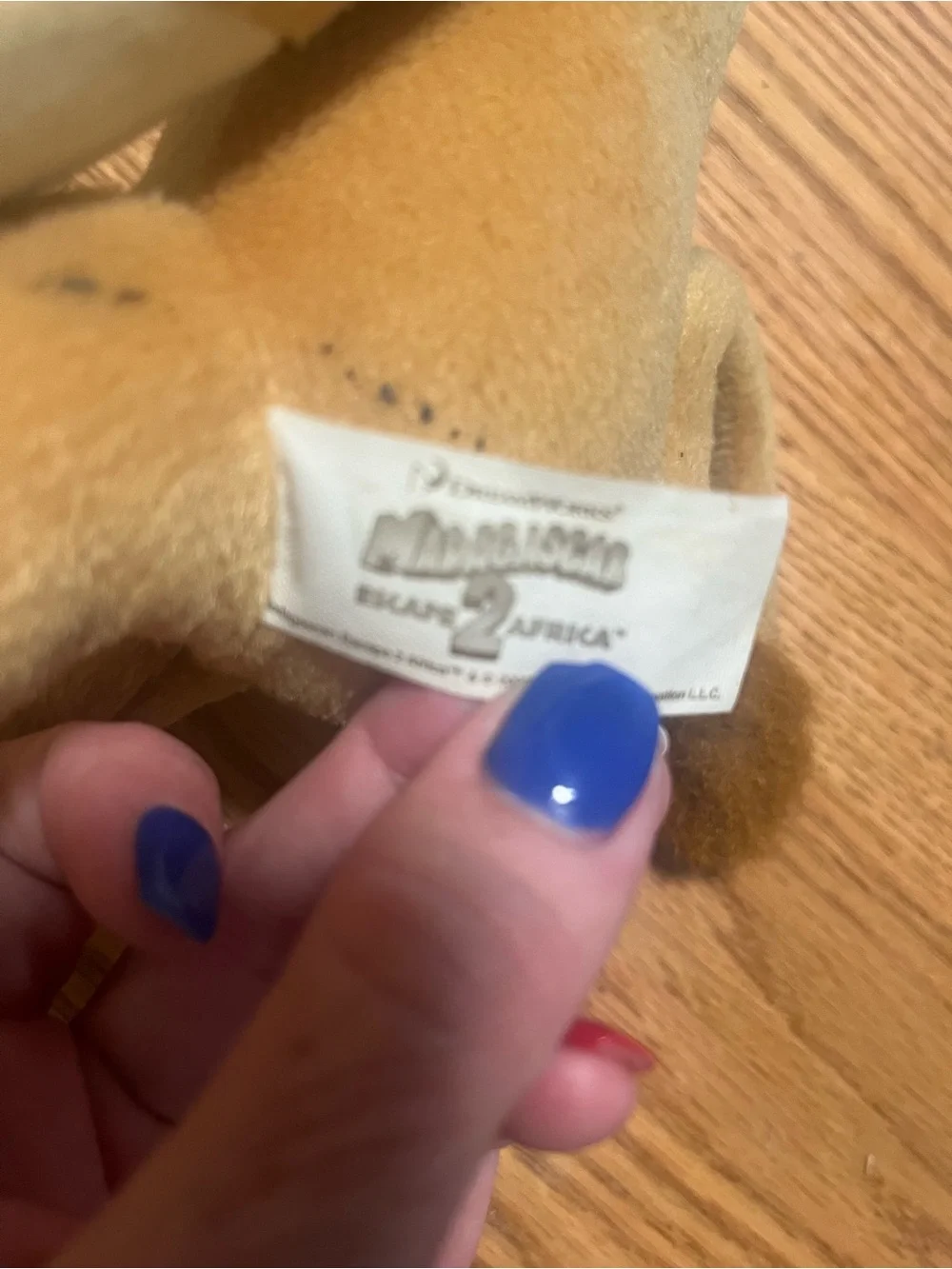 Madagascar Escape 2 Africa Alex - The Lion Plush-Dreamworks